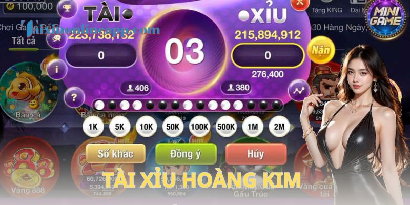 Giới thiệu về tài xỉu hoàng kim và cách chơi cơ bản