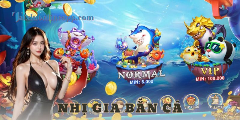 Nhị gia bắn cá với đồ họa sống động và phần thưởng khủng